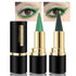 Kaely 2Pcs Light Dark Green Gel Eyeliner Pencils Set - Waterproof Colored Eye Liner Crayon for Gothic Makeup