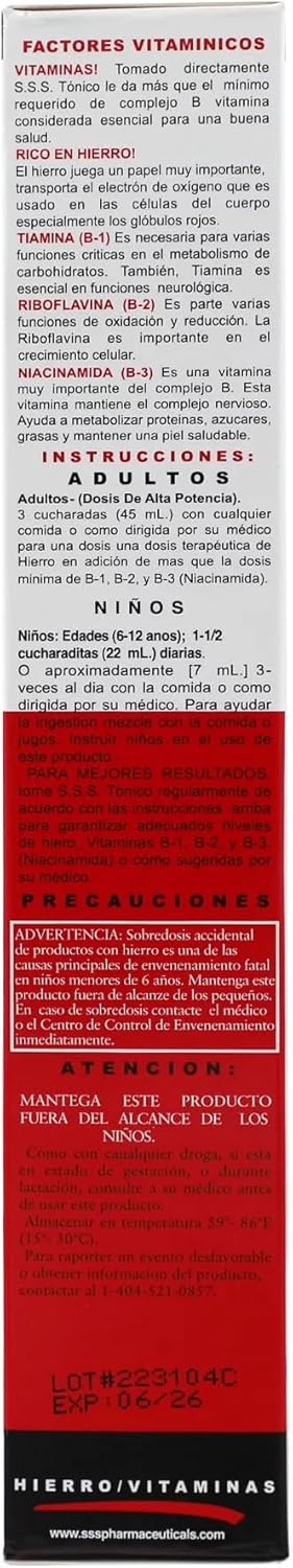 Sss Tonic Liquid 10 oz. (3-Pack)