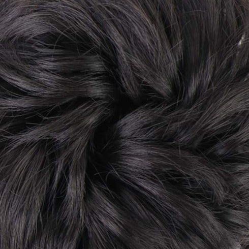 MORICA 2PCS Messy Bun Hair Piece, Fake Hair Messy Bun Scrunchies for Thin Hair, Curly Wavy Synthetic Chignon Ponytail