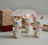 T-shin Candle,100G Cat Shaped Scented Cute Jiji Cat Animal Aroma Soy Wax Decorative Candle for Table Photo Prop