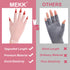 MEKK UV Gloves for Nails, Extra Length UV Light Gloves for Gel Nails, Pink