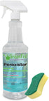 Hydrogen Peroxide All Purpose Cleaner (Glass, Carpet, Stain Remover) 1 Quart, 32 oz with Sponge
