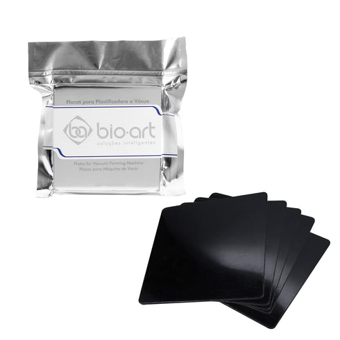 Dental Soft Splint, 5 Sheets 3 mm Dental Lab Thermoforming Material for Vacuum Forming Machine (Square, Black)
