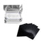 Dental Soft Splint, 5 Sheets 3 mm Dental Lab Thermoforming Material for Vacuum Forming Machine (Square, Black)