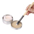 Solid Makeup Brush Cleanser Soap with Silicone Cleaning Pad, Vegan, Cruelty-Free, Natural Ingredients, 2.45 Oz