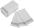 Foraineam 100-Pack Linen-Feel Disposable Hand Towels, Decorative Paper Guest Towels, Silver Floral Design