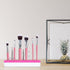 TANG SONG 1 PC Rectangle Silicone Makeup Brush Holder, Cosmetic Storage Box for Desktop Organizers (Pink)