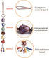 7 Chakra Gemstones Healing Feng Shui Crystals, Window Car Decorations, Good Luck Home Decoration