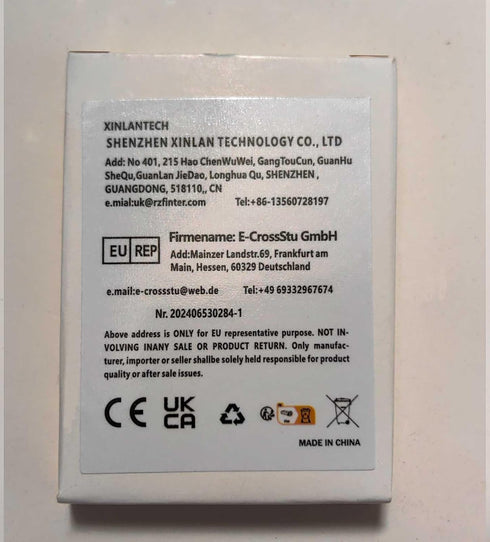 XINLANTECH 2300mAh HB6351 /HB50 HB40 Battery Replacement for HelloBaby / Video Baby Monitor