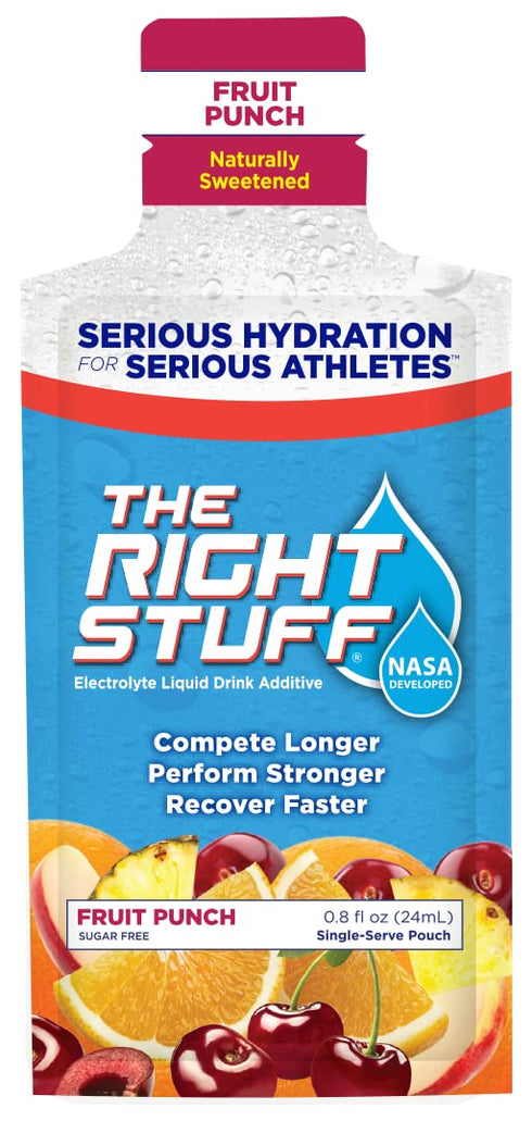 The Right Stuff Electrolyte Drink Concentrate - Fruit Punch - 10 Pouch Box