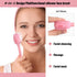 Silicone Facial Cleansing Brush, Beomeen 4 in 1 Handheld Face Scrubber for Gentle Exfoliating