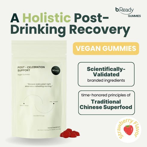 Morning Recovery Support Gummies, Vegan Milk Thistle Supplement with Prickly Pear for Liver Support
