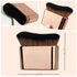 Professional Kabuki Foundation Brush,Makeup Brush, Self Tanner Brush,Self Tanning brush,Foundation Makeup Brush Cream Powder Liquid,Face Neck Body Leg Tanning Makeup (Pink Gold)