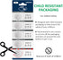 YFCN CR2032 3V 40 Count Pack CR2032 2032 10 Battery Lithium Battery Batteries - CR Coin Cell Batteries for AirTag, Key
