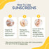 TruKid Eczema Mineral Sunscreen SPF 30, All Natural Kids & Baby, Non-Toxic Zinc Oxide, Travel Size 3.4oz