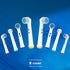 Replacement Brush Heads, 8PCS Fit for Braun Electric Toothbrushes, Extra Soft Bristles for Sensitive Gum Care