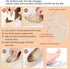16Pcs Heel Cushion Soft Inserts, Gel Pads for Loose Shoes, Forefoot Pads & Arch Support, Protectors for Pain Relief
