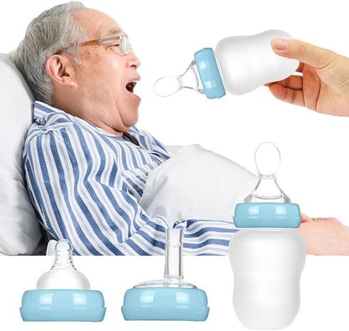 RONGXG Elderly Drinking Aid Feeding Cup Adult Spill Proof Sippy Cup Disabled Convalescent