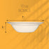 PLASTICPRO 10 oz, 40 Pack, Premium Heavy Weight Crystal Clear Disposable Plastic Cereal & Soup Bowls