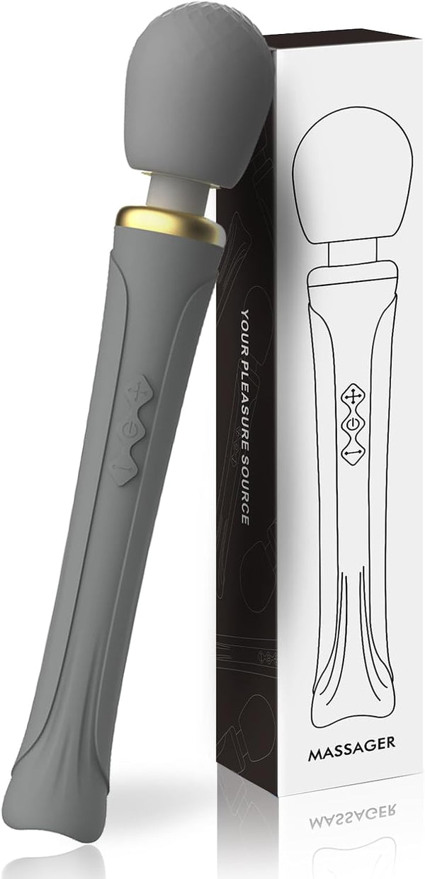 Personal Massager - Travel - Quiet - Handheld Cordless Massager Relax Body