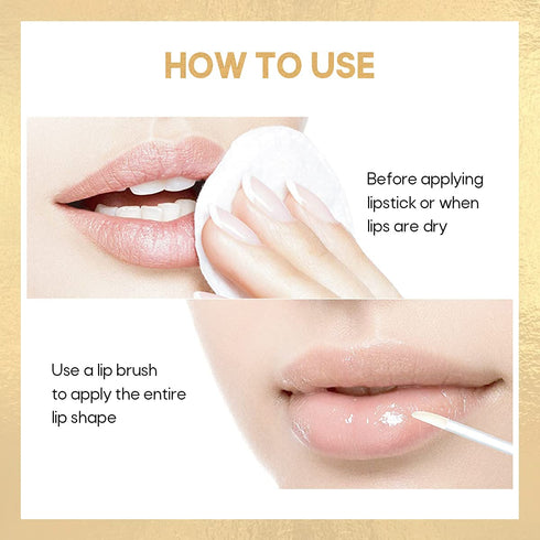 KISSIO Lip Plumper, Plant Extracts Plumping Lip Serum, Moisturizing Gloss for Fuller Lips, 5.5ml, Clear