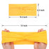 XTREND 6 Pcs Women's Twisted Cross Headbands, Non-Slip Soft Yoga Workout Hair Accessories in Solid Colors
