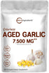 Micro Ingredients Odorless Garlic 7500mg, 300 Softgels | 2 Years Aged Garlic Extract, Immune Support & Heart Health