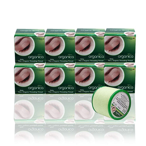 Organica Eyebrow Thread, Box of 8 Spools