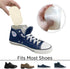 Premium Heel Cushions for Heel Pain Relief & Shoe Comfort - Gel Inserts for Women and Men, Adjust for Shoes Too Big