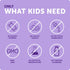 Ddrops Kids Booster 600IU, 100 Drops - Daily Liquid Vitamin D for Kids, No Preservatives, Non-GMO