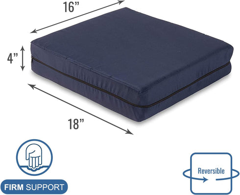 Tailbone 4 DMI Seat and Chair Cushion for Office Chairs, Wheelchairs, Scooters, Kitchen Chairs or Car Seats