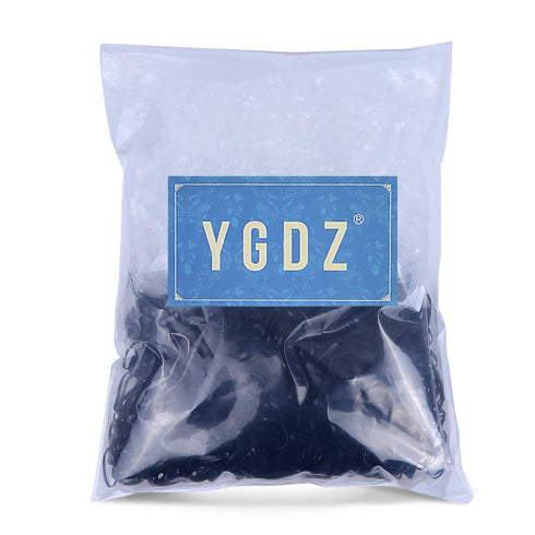 YGDZ 4000pcs Hair Rubber Bands, Clear Black Elastic Hair Ties for Toddlers Girls Baby Hair