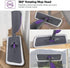 HOMSIER Spray Mop for Floor Cleaning - Microfiber Wet Dry Flat Mop with 550ML Refillable Bottle and 3 Washable Pads