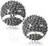 Plantar Fasciitis Foot Massage Ball for Pain Relief - Firm & Spikey