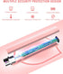 Rechargeable Electric Candle Lighter, Arc Plasma Flameless Windproof USB Lighter with Multi-Safety Protection (Rose
