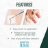 IBD 5-Second Brush On Nail Glue, Strong Quick-Dry Gel for Press Ons and Acrylic Nails, 6g, 3-Pack for Nail Repair
