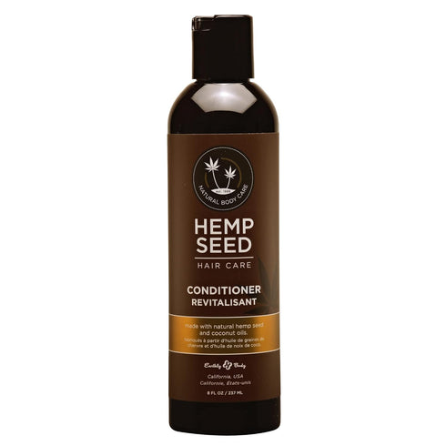 Hemp Seed Hair Care Conditioner - Naked in the Woods - 8 oz - Keeps Hair Feeling Soft & Smooth with Hemp Seed Oil,