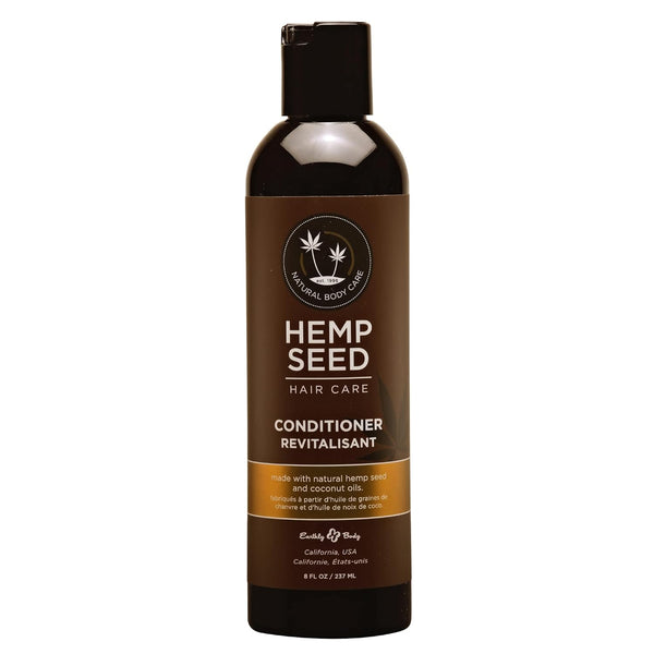 Hemp Seed Hair Care Conditioner - Naked in the Woods - 8 oz - Keeps Hair Feeling Soft & Smooth with Hemp Seed Oil,