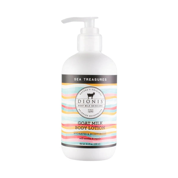 Dionis Goat Milk Skincare Scented Lotion, 8.5 oz, Made in the USA, Cruelty-free & Paraben-free (Sea Treasures)