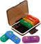 Portable Weekly Pill Organizer Travel Case Compact Outdoor Medicine Holder for Daily