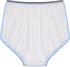 Rswnyirn Unisex Adult Pull On Diaper Cover Underwear Easy To Clean Plastic Briefs Underwear