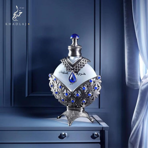 Khadlaj Hareem Al Sultan Blue Concentrated Perfume Oil, 1.18 Ounce