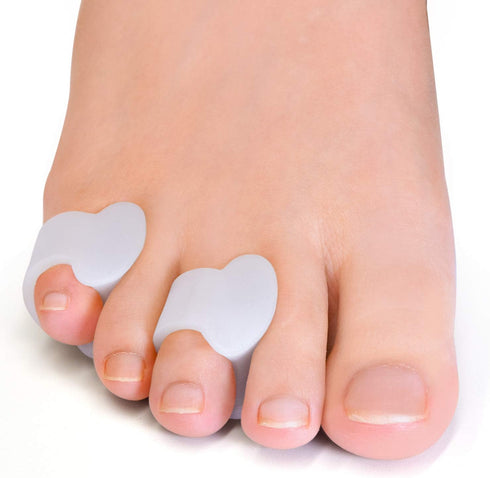 Welnove Gel Toe Separator, Pinky Toe Spacers for Preventing Rubbing (Pack of 12)
