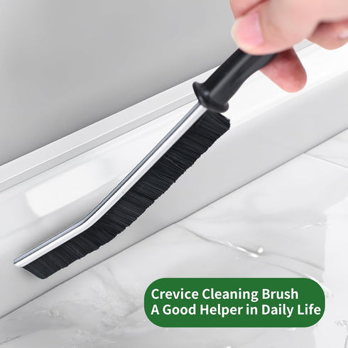 2 Pcs Crevice Cleaning Brush Set - Hard Bristle Gap Brush Multifunctional for Bathroom, Household, Kitchen, Tiles,