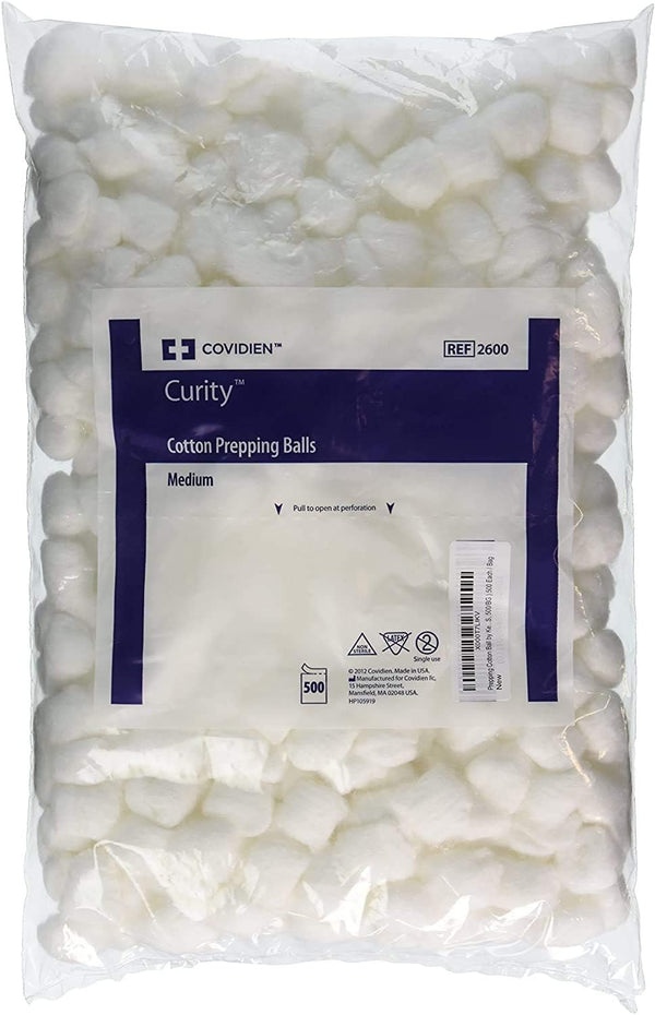 Perfect Stix Cotton Balls, Pack of 500ct, Plain