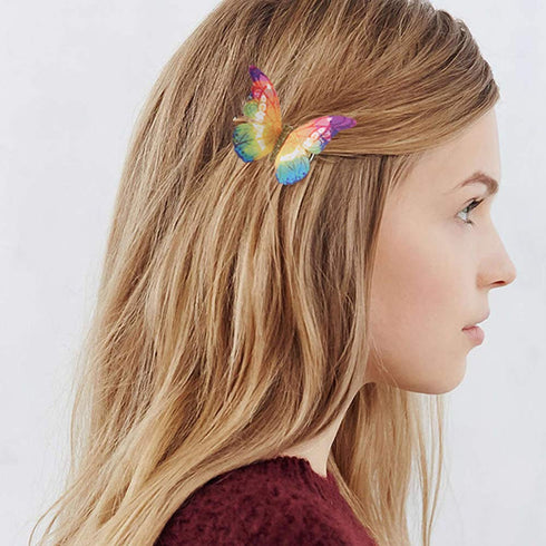 inSowni 20 Pack Multi Colors Butterfly Hair Clips Barrettes for Women Girls Kids Bridal Wedding Accessories