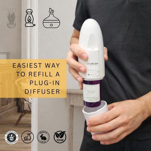 THE HOME OF FRAGRANCES (120ml) Mystic Romance Champagne & Rose Aroma Oil Oil Diffuser Air Freshener for Home, Essential