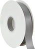 TONIFUL Silver Satin Ribbon, 7/8 Inch (2cm) x 50yd for Flower Bouquets, Gift Wrapping, Bows Craft Making