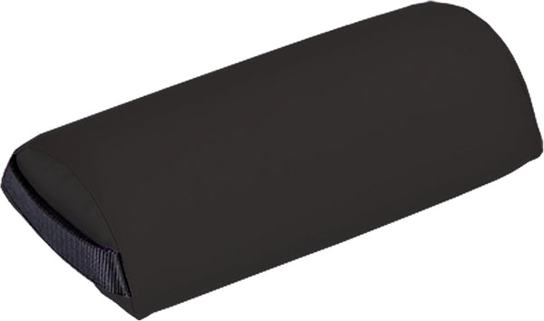 EarthLite Bolster Pillow Neck, Durable Massage Bolster, 100% PU Upholstery, Black