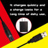 Water Flosser Charger for Nicwell F5025, Replacement USB Cord for COSLUS F5020E, Oralfree, Nicefeel, Insmart